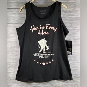NEW Women Harley-Davidson Wounded Warrior Project Tank Top Large 96734-23VW